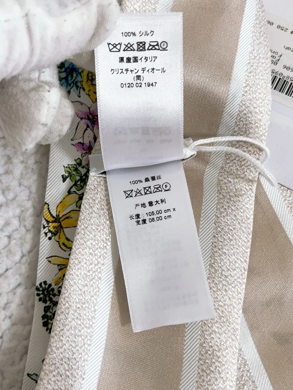 Dior Jardin D’hiver Mitzah Silk Scarf
